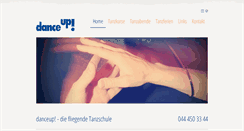 Desktop Screenshot of danceup.ch